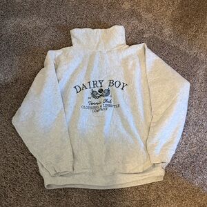 Dairy Boy Gray Sweatshirt